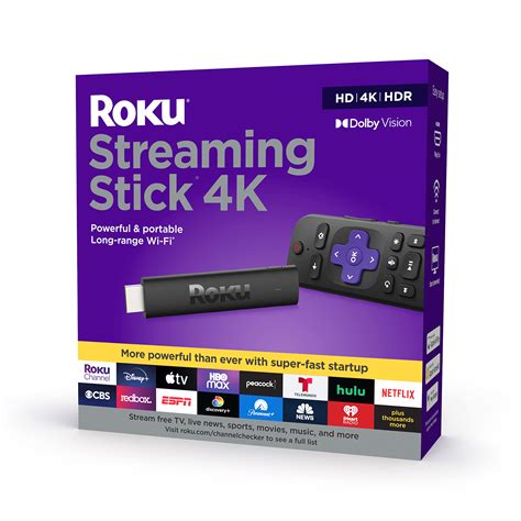 Jan 26, 2022 · TechRadar Verdict. The new Roku Streaming Stick 4K (2021) offers a few new appealing features like support for Dolby Vision and HDR10+ and faster startup speed, plus switching between apps feels ... 